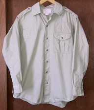 Vintage FILSON Style 56 Shooting Shirt MADE IN USA Size 44 Large Hunting