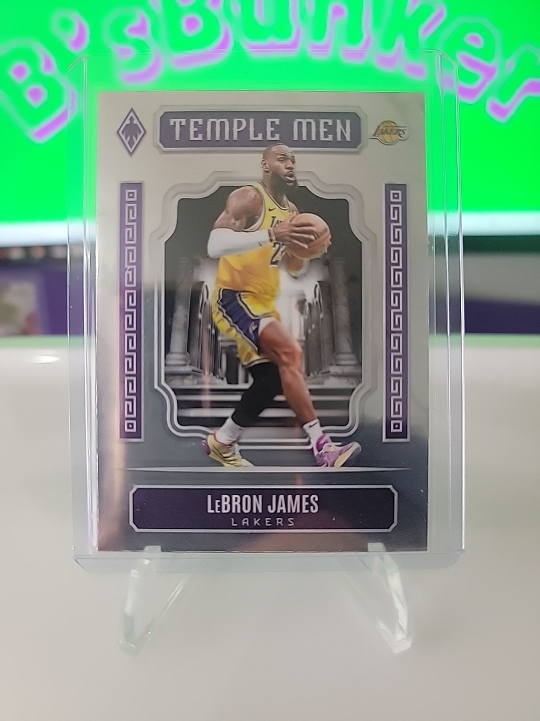 2023-24 Panini Phoenix - Temple Men LeBron James #2 Silver