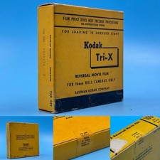 Kodak TXR455 Tri-X Black White Reversal Movie Film, 16mm, 100' Roll New