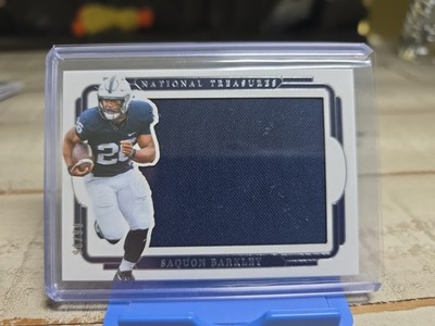 2025 National Treasures Collegiate - SIL-SBY Saquon Barkley Patch /99