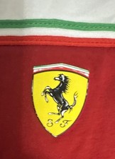 Ferrari Vintage Puma Racing T-Shirt Red White Size XL