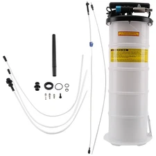 Fluid Extractor Pneumatic or Manual Oil Change Vacuum Pump 1.74Gallon/6.5L