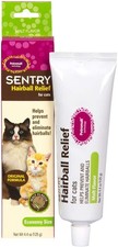 Sentry PETROMALT HAIRBALL RELIEF For Cats 4.4 oz Malt Flavor - 6 Pack