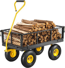 500 Lbs Steel Garden Cart Heavy Duty Garden Wagon Cart Pullable On Wheels Meta 500 Lbs Steel Garden Cart Heavy Duty Garden Wagon Cart Pullable On Wheels Meta