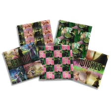 Fabric Disney Wicked Glinda Elphaba Twill Bubble Polyester Quilting