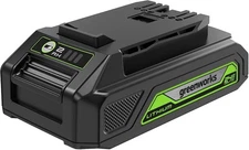 Greenworks 24V 2.0Ah Lithium-Ion Battery (Genuine Greenworks Battery / 125+ Comp