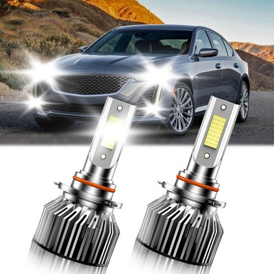 For Cadillac SRX 2004-2009 2x LED Headlight Bulb Low Beam 6000K Bright White