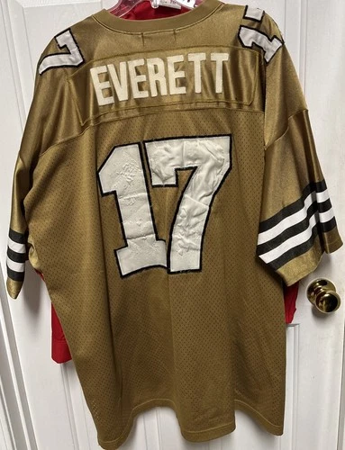 1994 Mitchell And Ness Jim Everett New Orleans Saints Jersey Size 56 *AS IS*