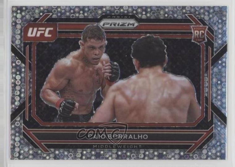 2023 Panini Prizm UFC Under Card Prizm Caio Borralho #68 Rookie RC 0h28