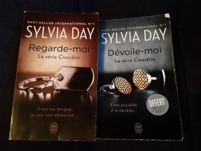 SYLVIA DAY - CROSSFIRE SET 2 BÜCHER - DEVILE ME - SCHAU MICH AN - ICH HABE GELESEN