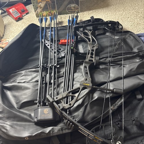 Sanlida Archery Dragon X8 RTH Compound Bow Package for Adults and Teens,