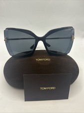 Tom Ford FT0766 03A Gia Butterfly Women's Sunglasses Flawless Authentic