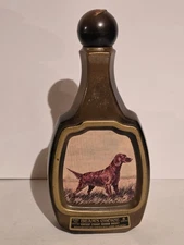 Empty Jim Beam Irish Setter Dog Decanter