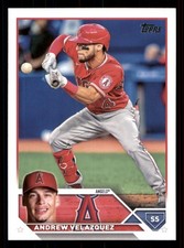 2023 Topps Series 2 Andrew Velazquez #605 Los Angeles Angels