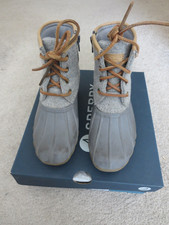 Sperry Saltwater Boot Kids Grey Size 12M STK162900