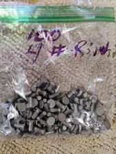 4 LB Tinner's Rivets 3/16" X 3/8" Approximately 100 Zinc Coated?