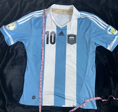 Messi Argentina Home Jersey 2011/2012 Official Size XL-misprint | eBay