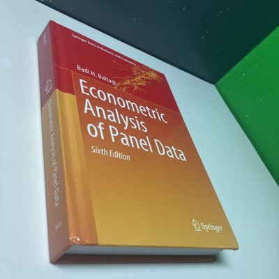 Econometric Analysis of Panel Data, Hardcover by Baltagi, Badi H., Like New U...