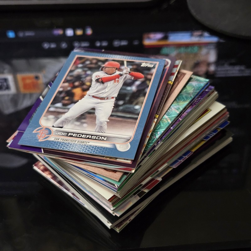 Baseball Mix All Serialized Only | 38× Bulk Lot + Bonus Cards 