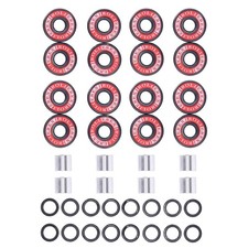 Adventure World Atlas 608-2RS Pre-Lubricated Skate Wheel ABEC-7 Bearings, Spa...