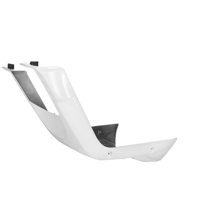 Fairing TNT cover, bottom white for MBK booster, Yamaha BWS 50ccm manufactured 04