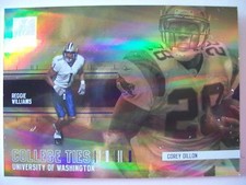 2004 DORUSS ELITE COLLEGE TIES REGGIE WILLIAMS COREY DILLON # CT7   BOX 83