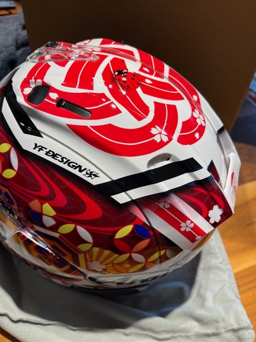 Arai Full face helmet RX-7X NAKAGAMI GP3 SNELL XS,S,M,L,XL New - Picture 4 of 20