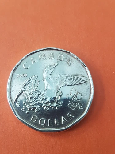 2008 Canada Loonie — photo from the most recent tracked eBay sale