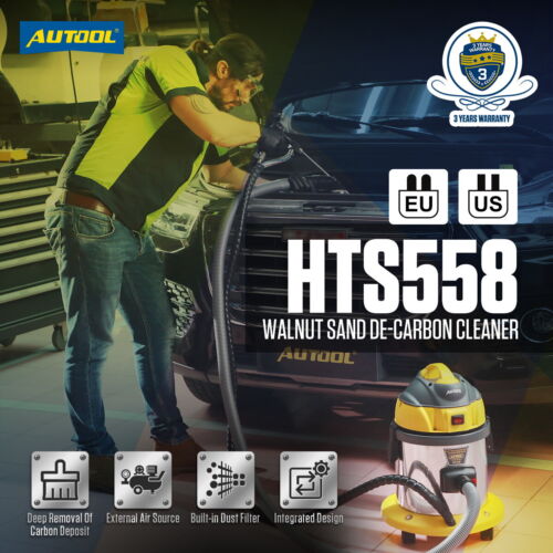 Engine Carbon Cleaner Intake Valve Walnut Sand Blasting Cleaning Machine Blaster - Picture 2 of 15