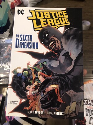 Justice League #4 The Sixth Dimension (DC Comics 2020 Trade Paperback) BRAND NEW