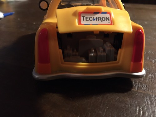 Vintage 1997 The Chevron Cars Tyler Taxi No. 6 Toy Car Loose - Picture 3 of 5