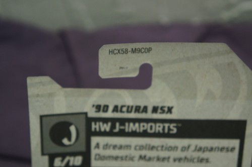 New 2022 Hot Wheels '90 Acura NSX (Yellow) HW J-Imports 6/10 #144/250 - Picture 7 of 8