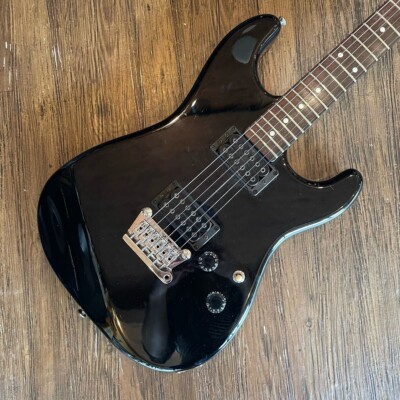 YAMAHA STH500R BLACK Stratocaster Electric Guitar 80's Used