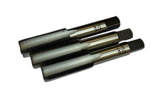 Image of 18MM X 1.25 THREADING TAPS SET OF THREE FIRST SECOND PLUG TAP 18 X 1.25 RDGTOOLS