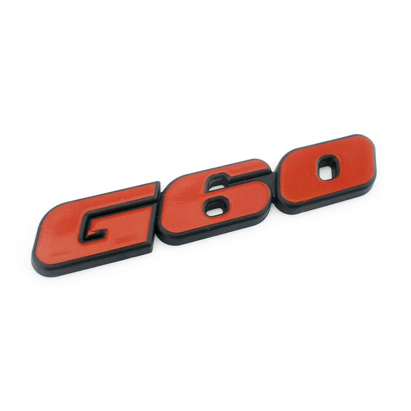 ABS Red Emblem Badge Sticker Trunk Decal For VW CC Golf Passat Jetta GTI Caddy - Image 2 of 4