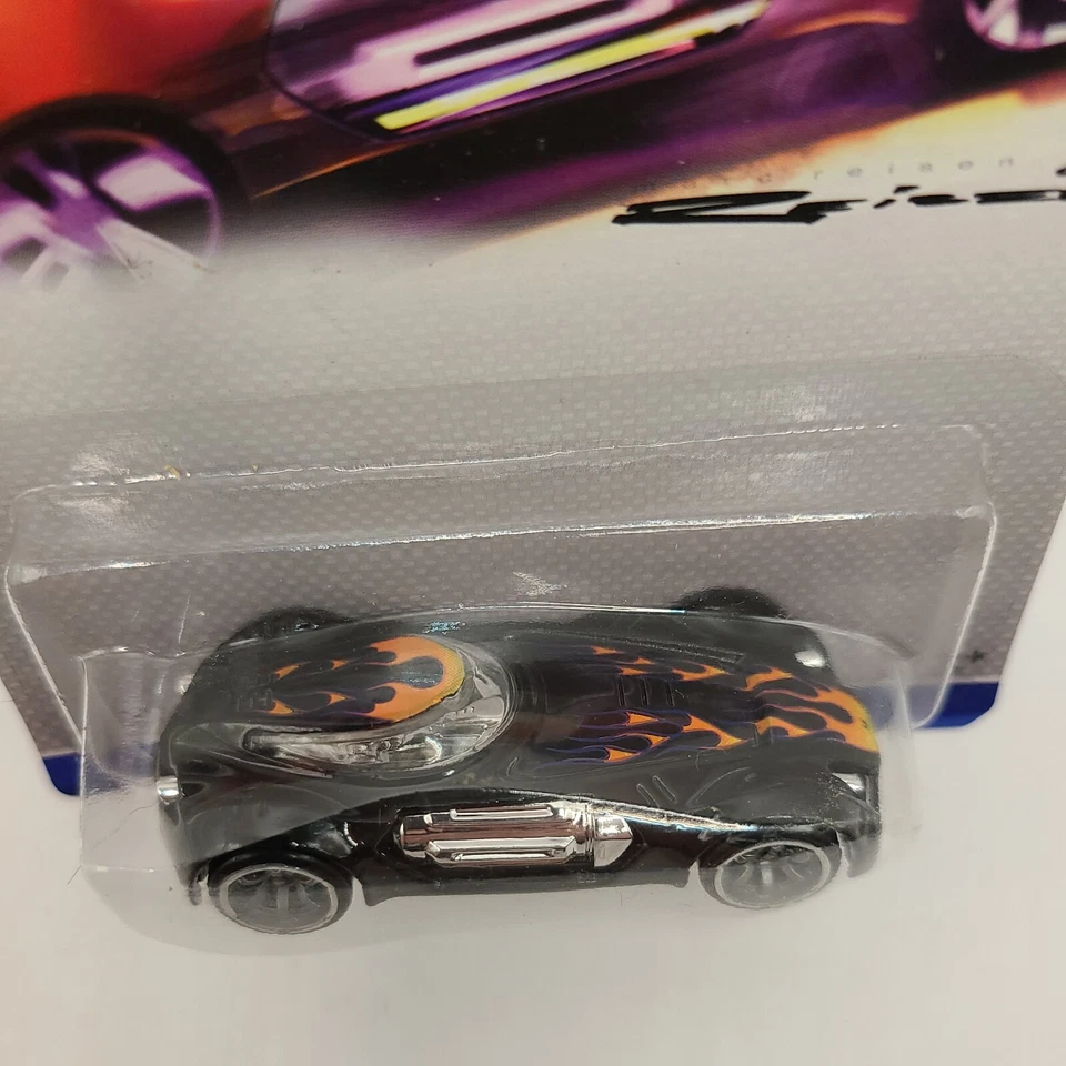 HOT WHEELS DESIGNERS CHALLENGE BLACK WITH FLAMES DODGE XP-07! - Image 3 of 4