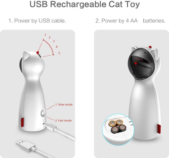 Bentopal Cat Laser Toy Automatic Interactive For Indoor Cats/Dogs/Kitty | eBay