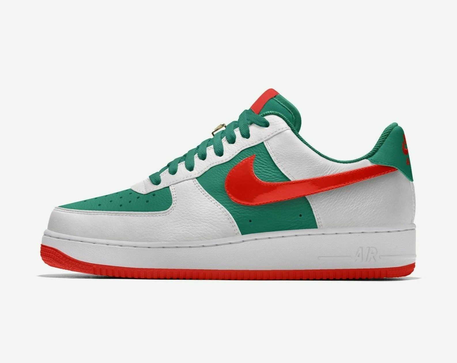 Men&#039;s Nike 1 Low SE &#039;México&#039; Green Red White Premium Leather Sz eBay