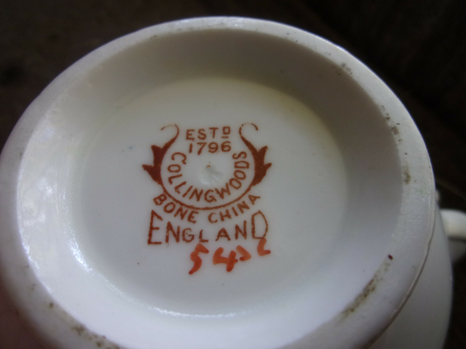 2 Collingswood Bone China Cup & Saucer Sets eBay