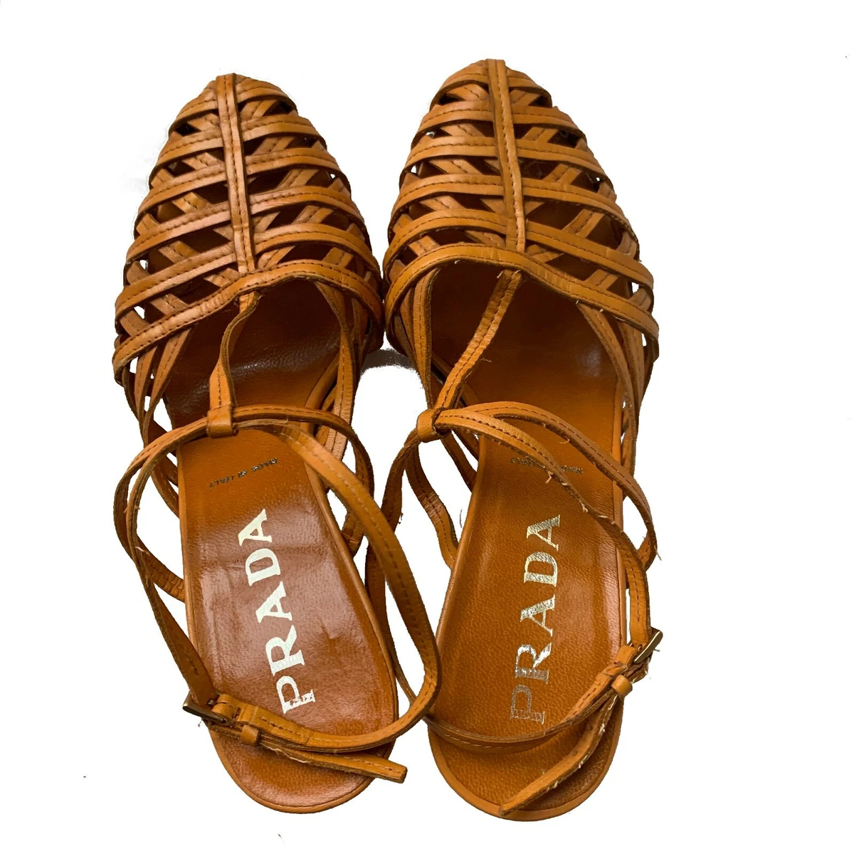 Prada top sandals womens