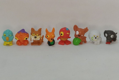 Lot of 8 Moose Toys Uggly's Pet Shop Figures Ugly