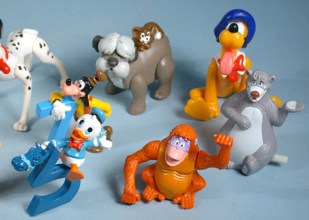 12 Walt Disney Toys McDonald's Happy Meal Kelloggs Premiums Jungle