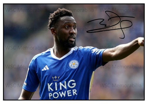 11557. Wilfred Ndidi Signed Pictures (A4 Prints) Leicester City Nigeria Genk