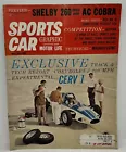 运动车图形杂志 Carroll Shelby 第 1 文章 眼镜蛇 非常罕见 1962 年 5 月