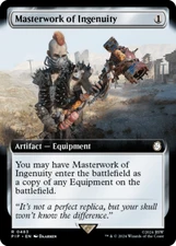 MTG Fallout - Masterwork Of Ingenuity (R 0483) - Non Foil