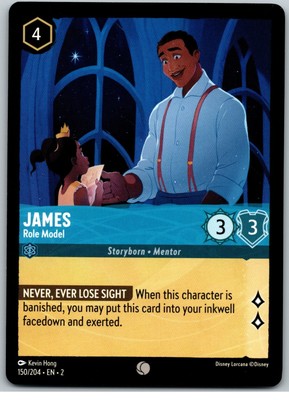 #150 James, Role Model - Common 2023 Disney Lorcana Rise of the Floodborn