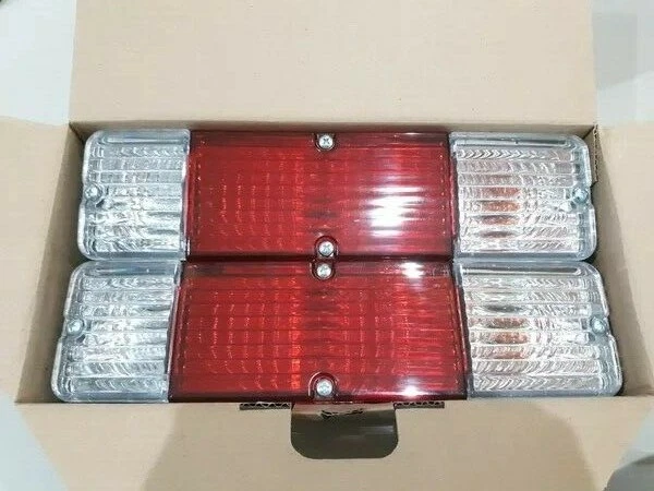 APTO PARA SUZUKI SJ410 SJ413 SAMURAI JIMNY SIERRA LENTE TRANSPARENTE LUZ TRASERA LÁMPARA Foto 4 de 4