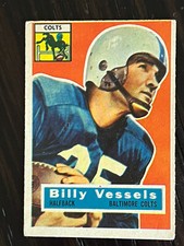 1956  BILLY VESSELS - Topps 