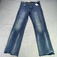Cody James Boot Cut Jeans Mens  36x33 Blue Distressed Cotton Western - Stains