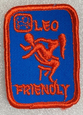 Vintage 1970s Zodiac Biker Sexual Patch Motor...